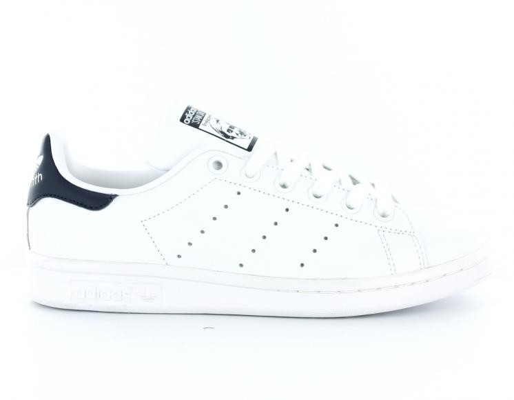 adidas stan smith femme blanche et bleu